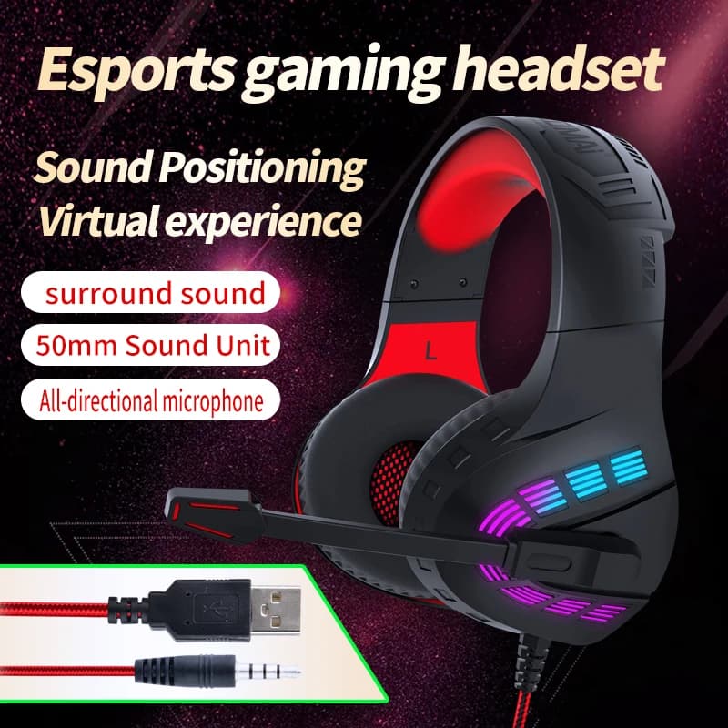 G4 Gaming Headset with Noise-Cancelling Mic