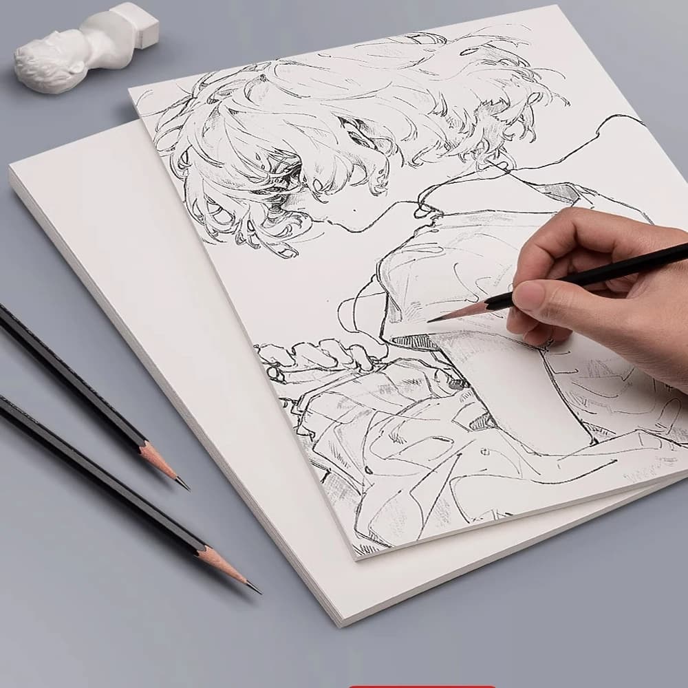 Sketch Paper 25 Sheets Mixed Sizes 160g