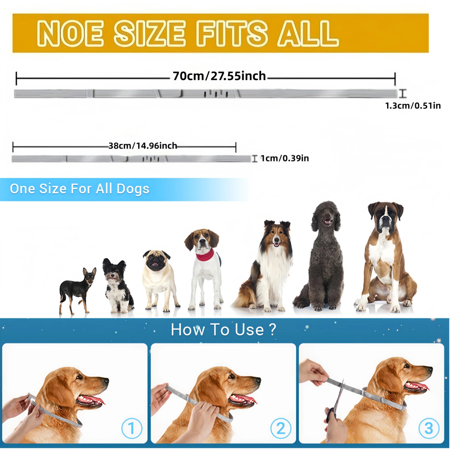 Adjustable Protective Pet Collar