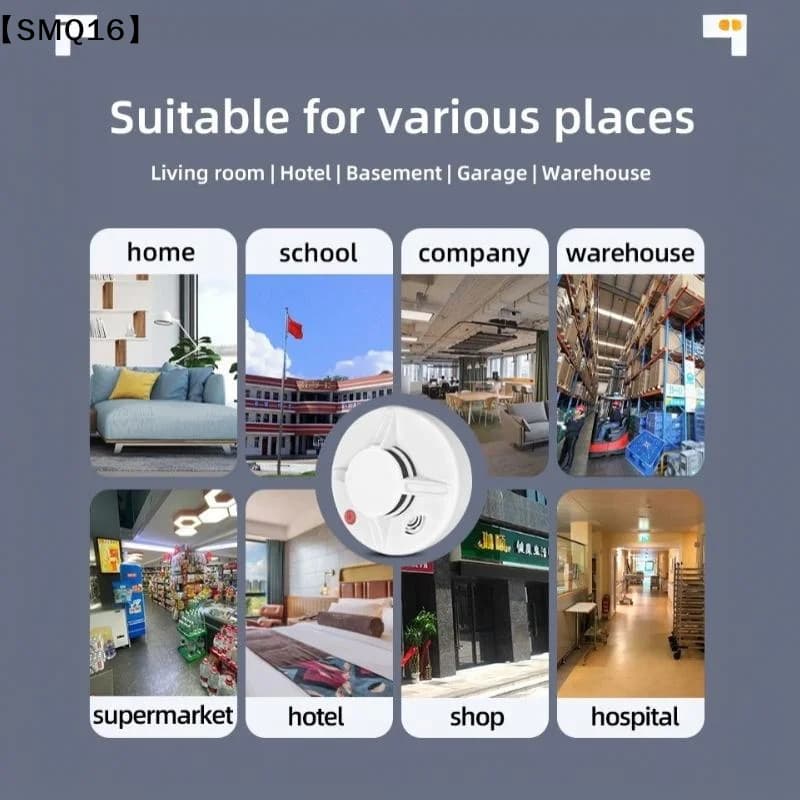 4G Smart Smoke Detector with Mobile Alerts