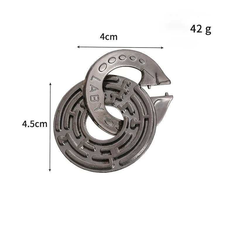 Metal Lock Brain Teaser Puzzle