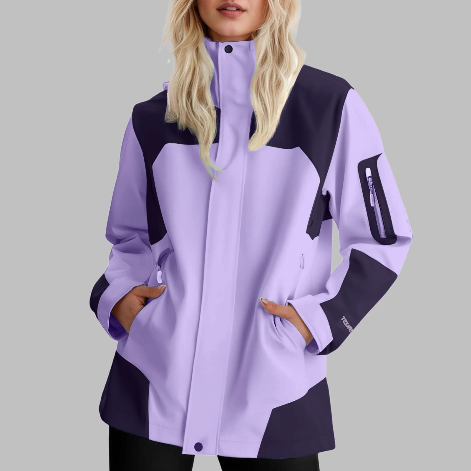 Women's Lightweight Breathable Rain Jacket