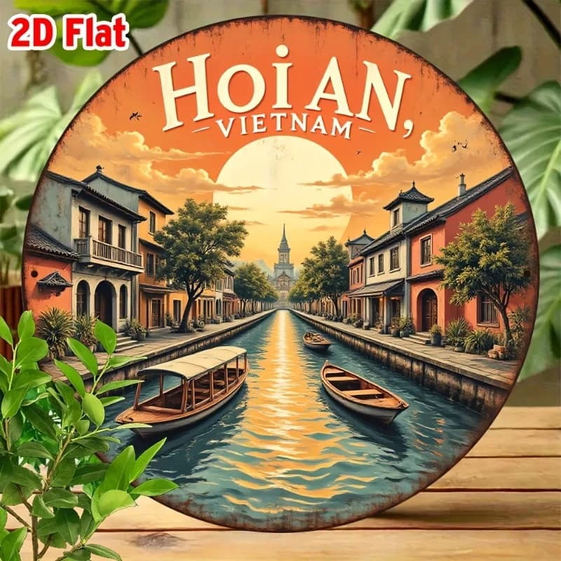 Hoi An Vietnam Landscape Wall Art