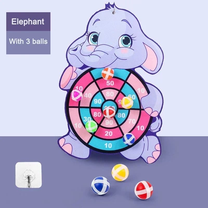 Sticky Ball Dart Board Game for Kids