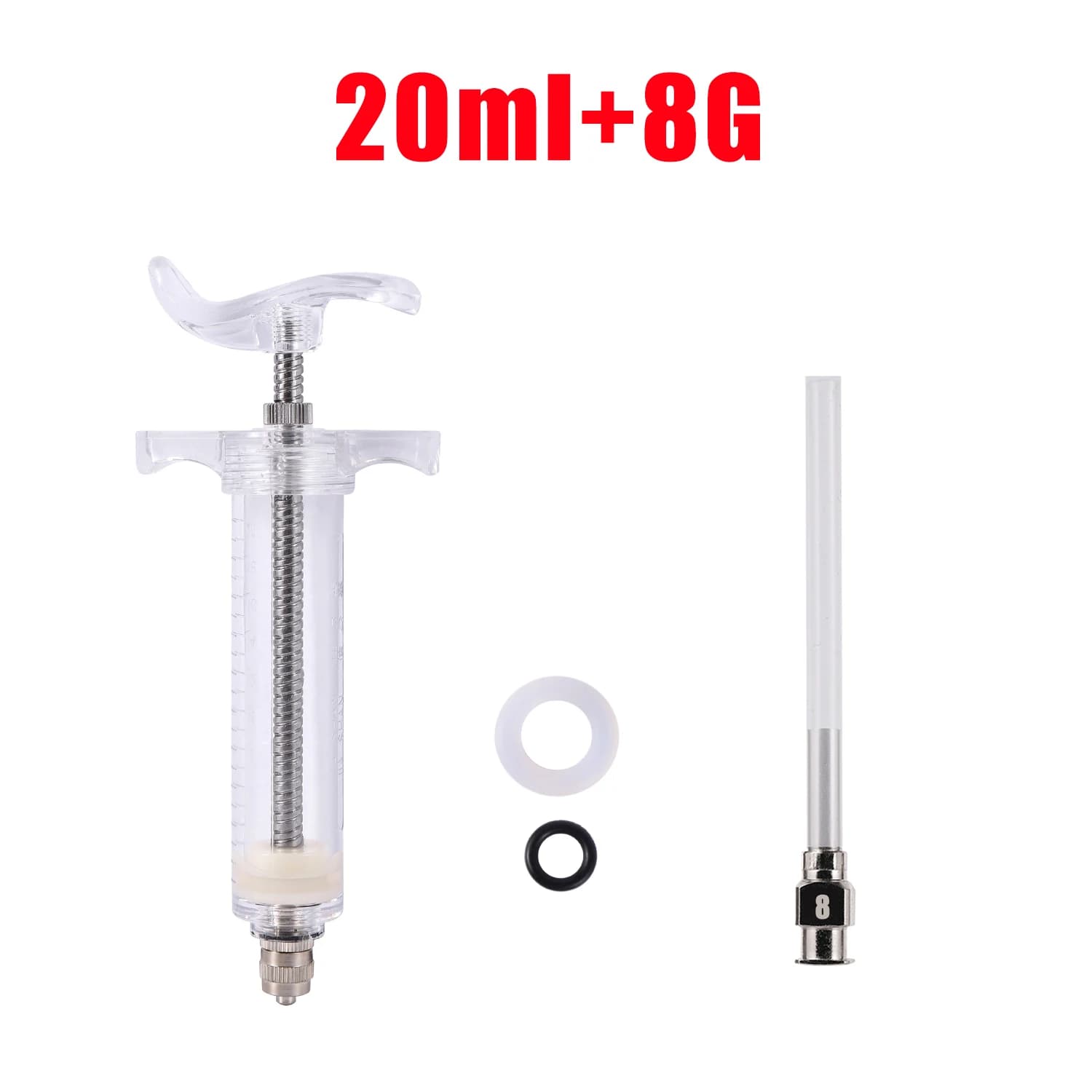 Pet Feeding Syringe with Silicone Gavage Tubes