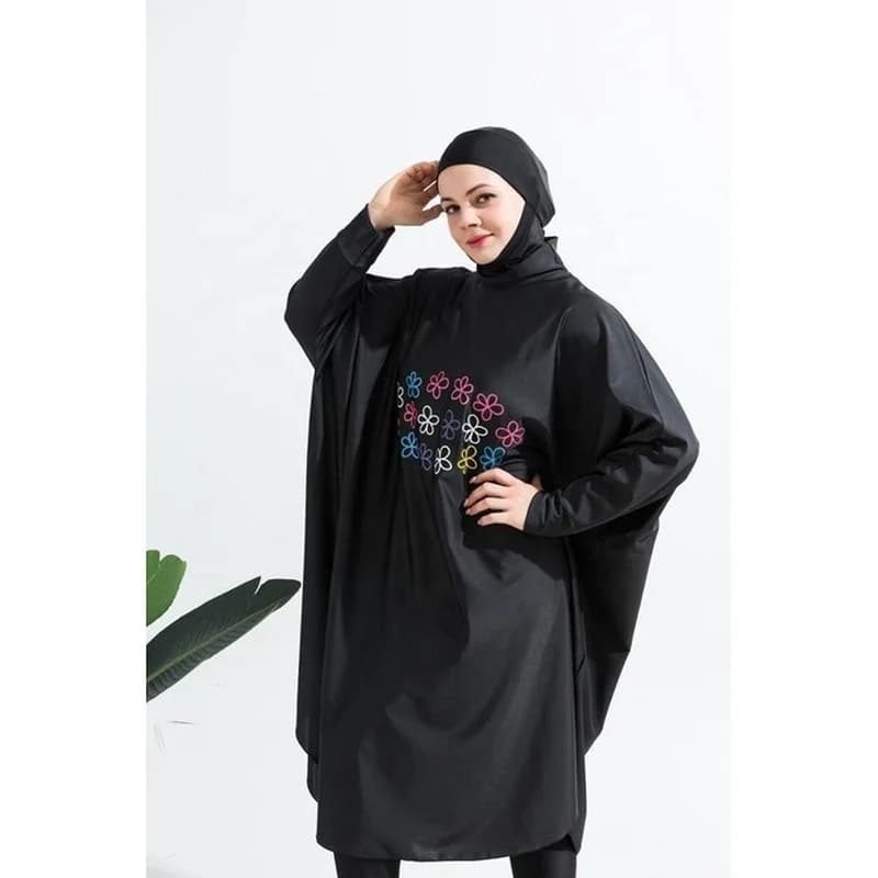 Women's Modest Swimwear Set with Hijab