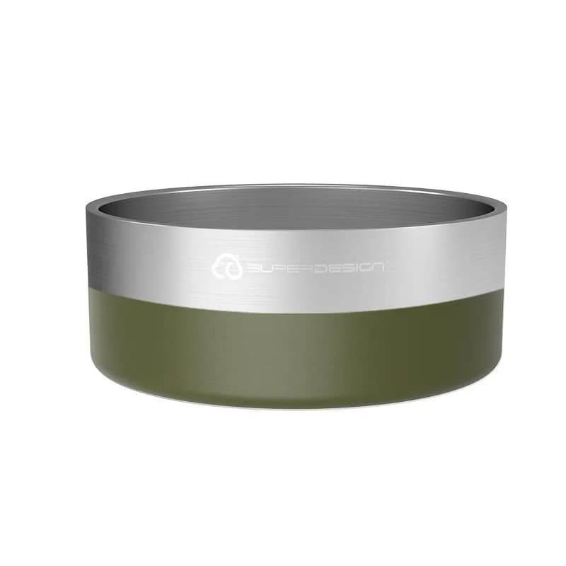 Stainless Steel Double Wall Insulated Pet Bowl