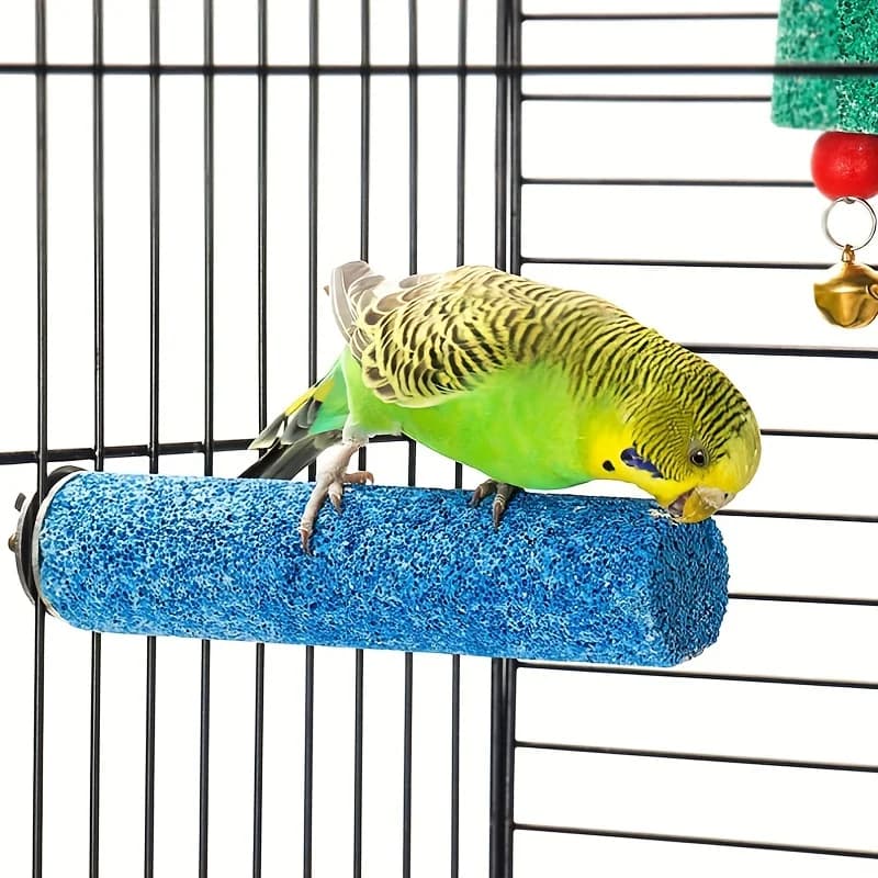 Bird Perch Grinding Stick Toy Stand