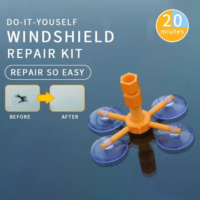 Windshield Crack Repair Kit