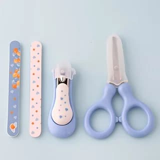 Baby Care Grooming Set with Nail Clipper and Scissors