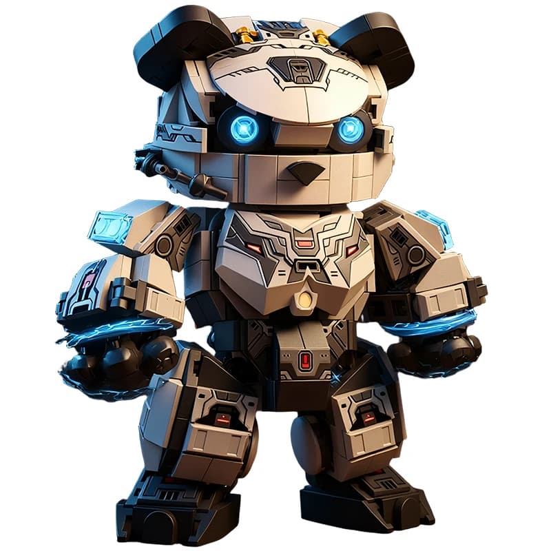 Deformable Robot Building Blocks Set