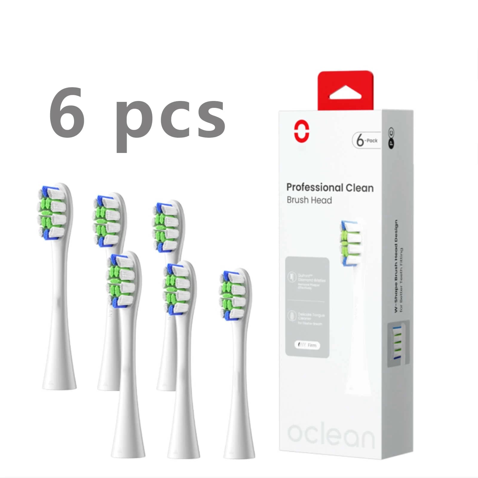 Electric Toothbrush With 3 Heads And 5 Modes