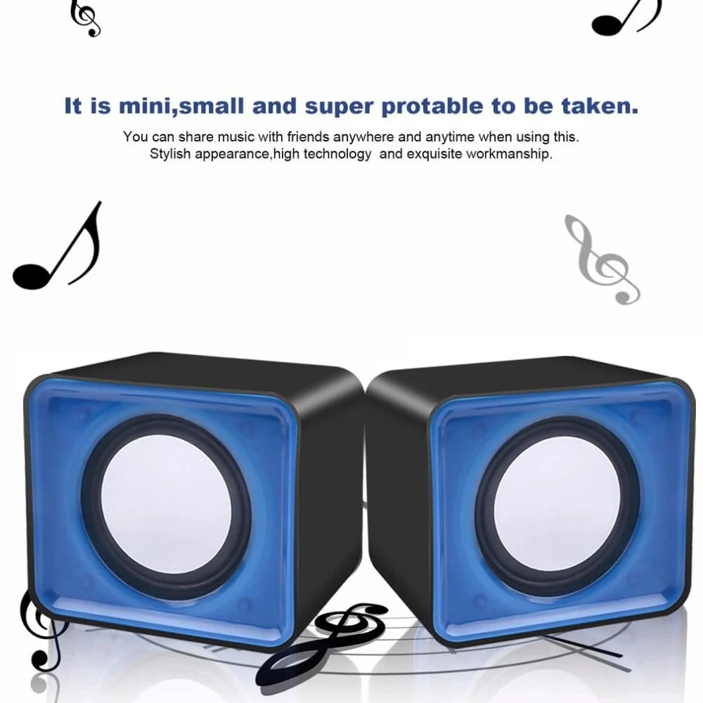 Compact USB Desktop Speaker System