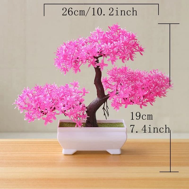 Artificial Bonsai Tree Plant Decoration