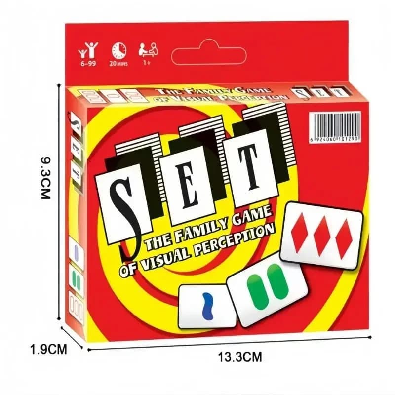 Visual Perception Card Game for Family Party