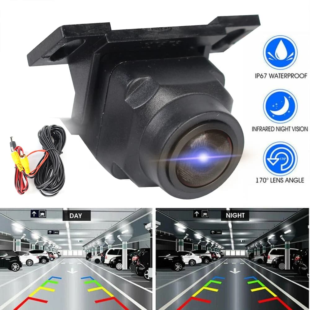 170° Fisheye Car Reverse Camera Night Vision