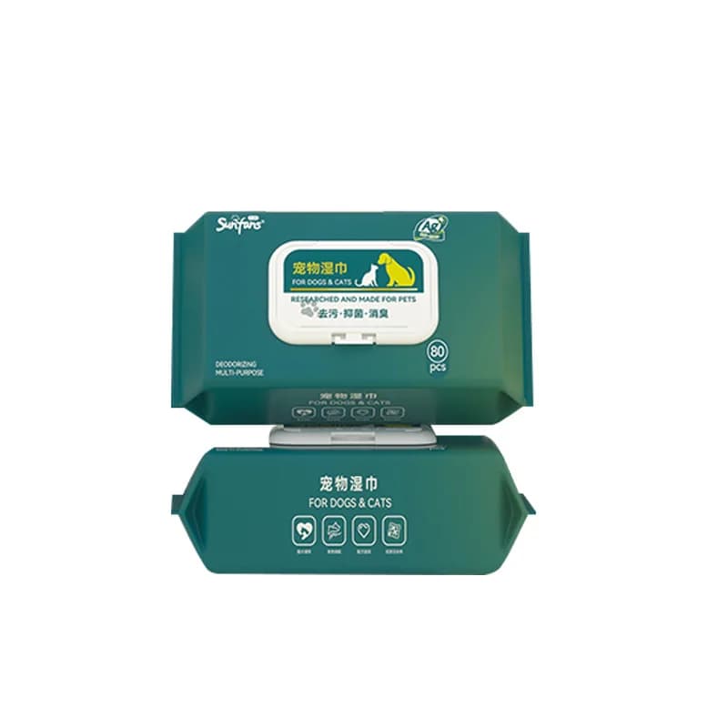 Hypoallergenic Pet Wet Wipes for Dogs and Cats