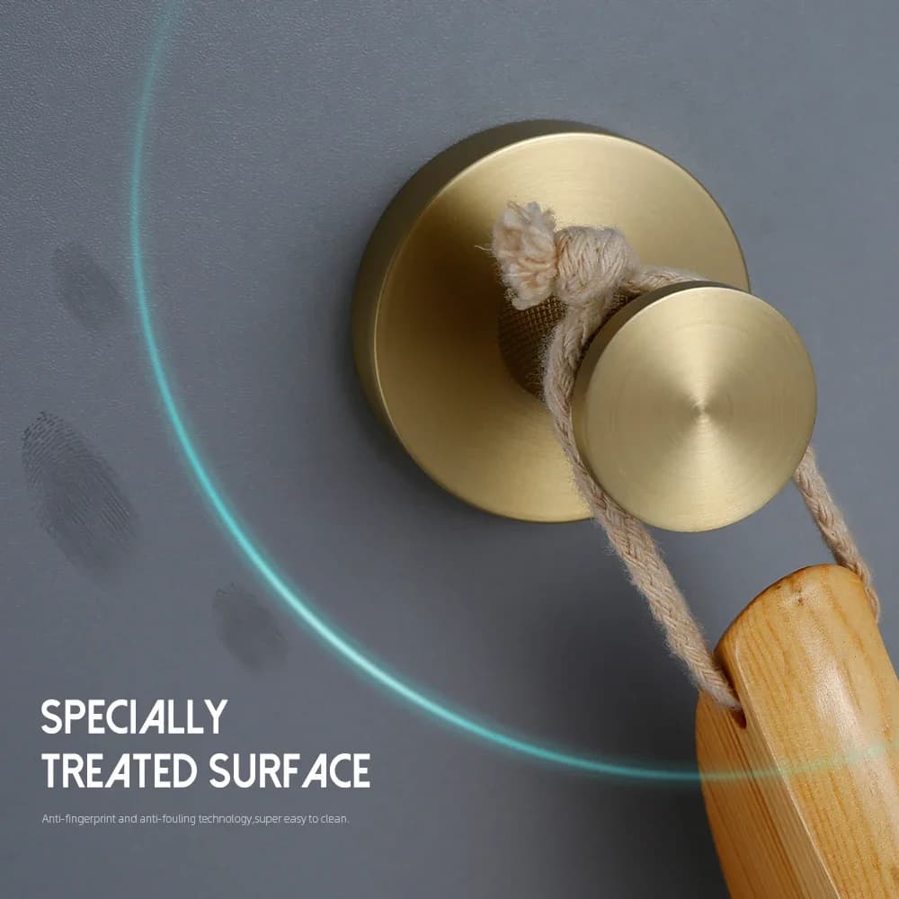 Bathroom Hardware Accessories  Brushed Gold Knurled Brass Kit Towel Bar Ring Robe Hook Paper Holder Towel Ring Toilet Brush