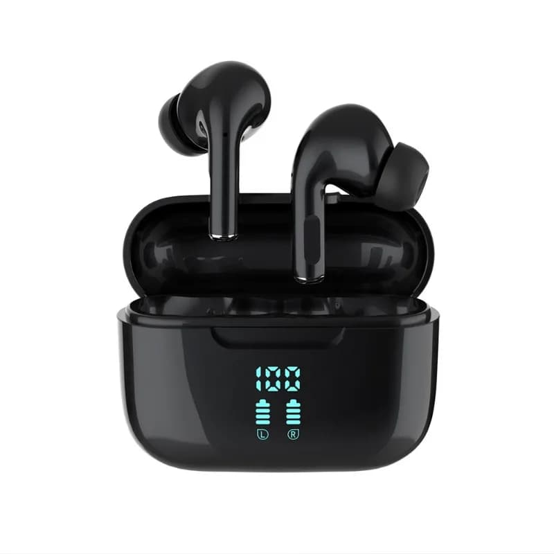 Wireless Bluetooth Earphones HIFI Stereo Sound ENC Headphones Power Display Earbuds For XIAOMI Samsung TWS Music Headset