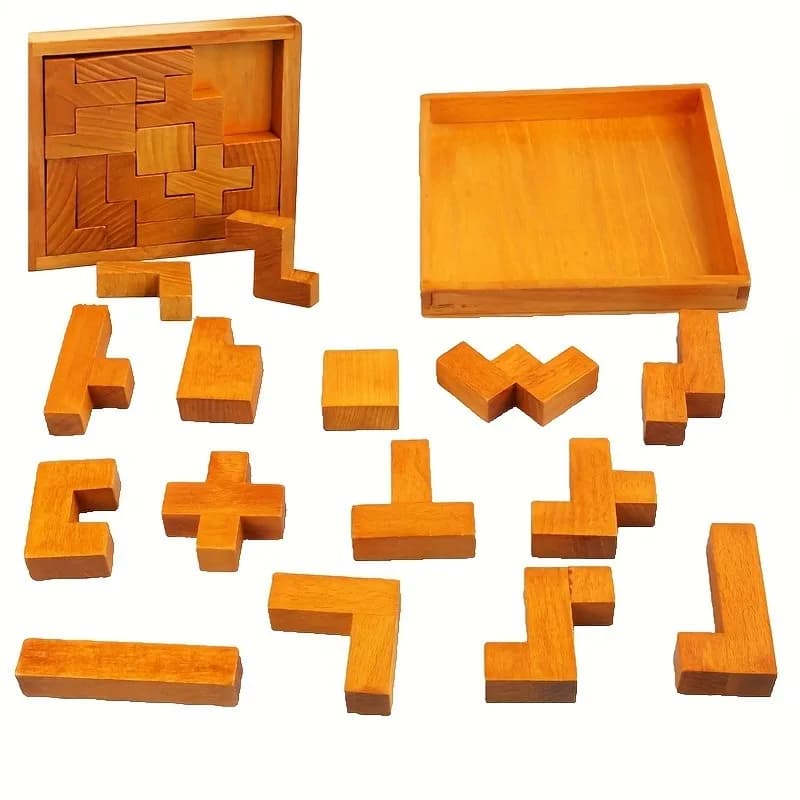 Wooden Brain Teaser Puzzle