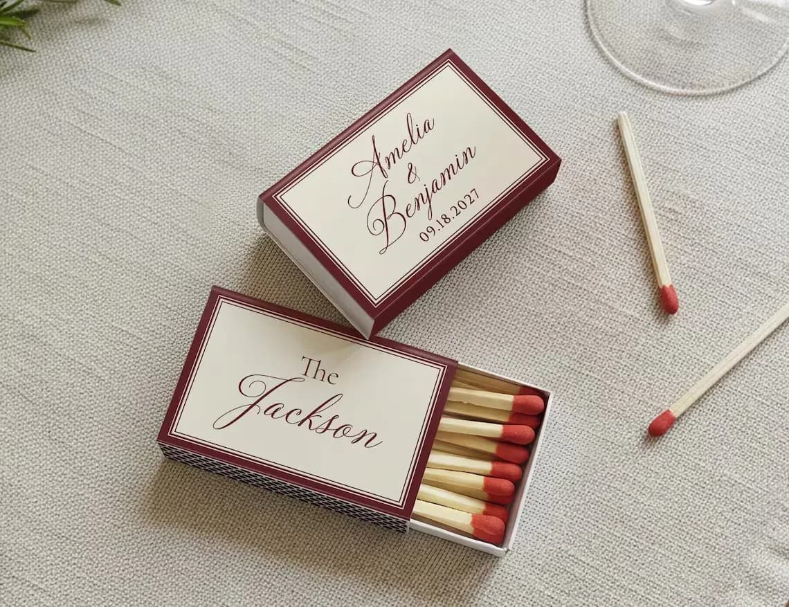 Personalized She Found Her Perfect Match Matchboxes