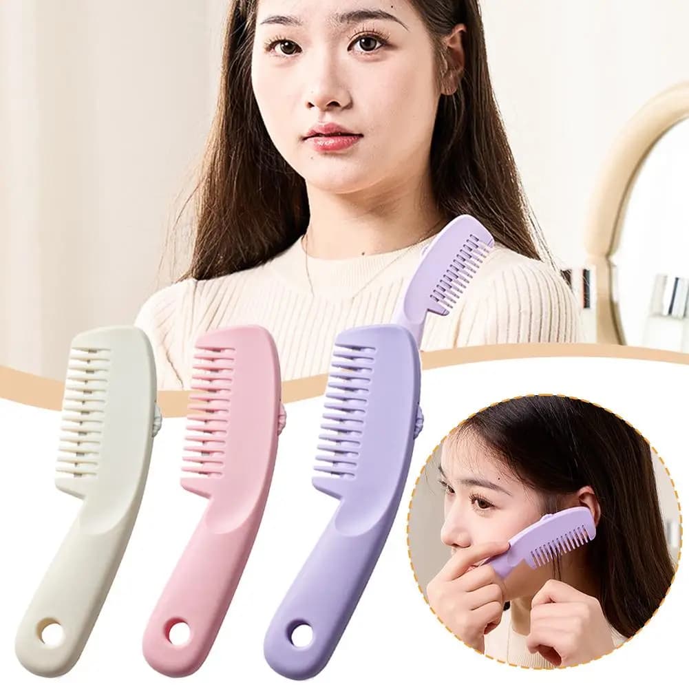 Hair Cutting Comb Hair Shaving Knife Have A Haircut Thinning Tools Hair Shaving Comb Professional Styling Barber Accessories