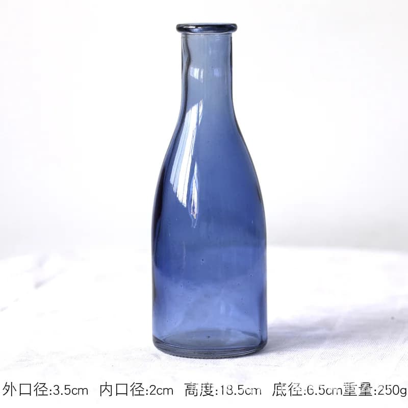 Glass Flower Vase for Table Decor