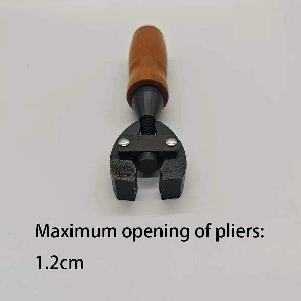 New Handheld Clamp Wooden Handle Fixture Jewelers Holder Jewelry Making Hand Tool Benchwork Jewellery Goldsmith holding Tools