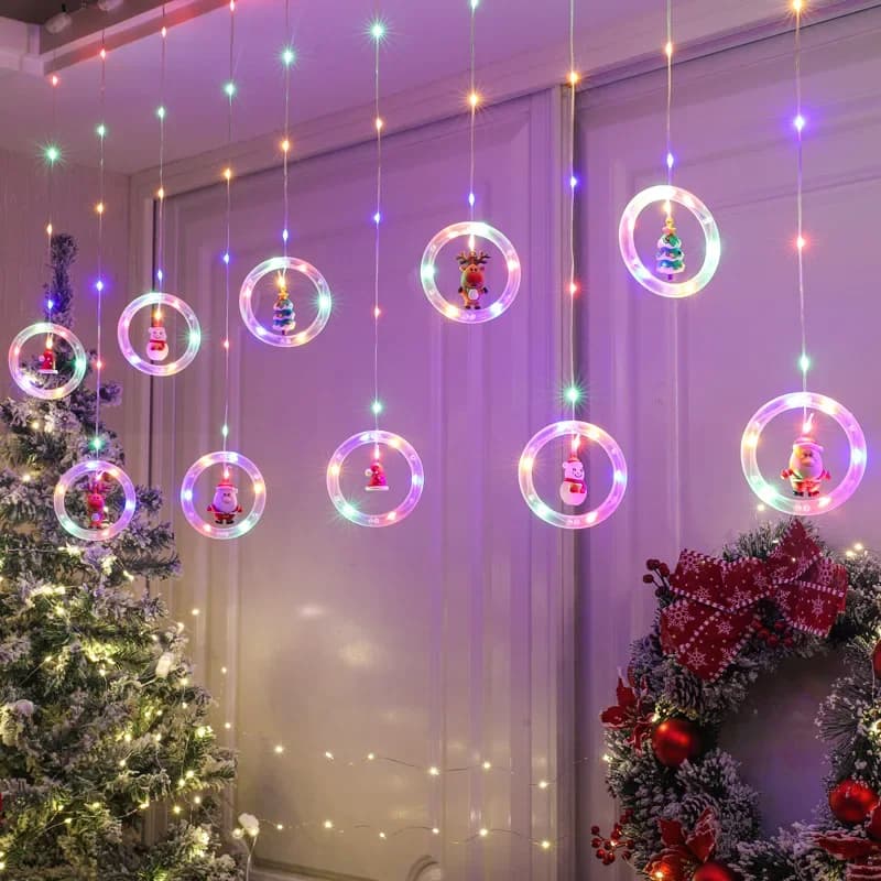 Christmas LED Strip Lights with Remote Control