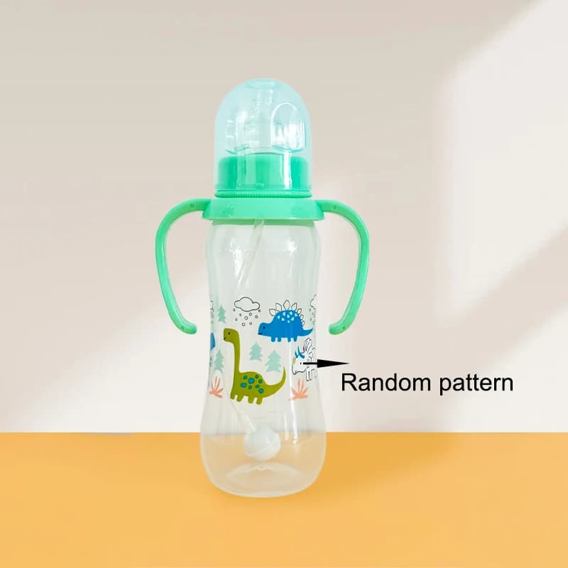 250ml Baby Bottle with Handle - Easy-to-Grip Feeding Bottle, Perfect as a Christmas Gift, Ideal for Water and Formula