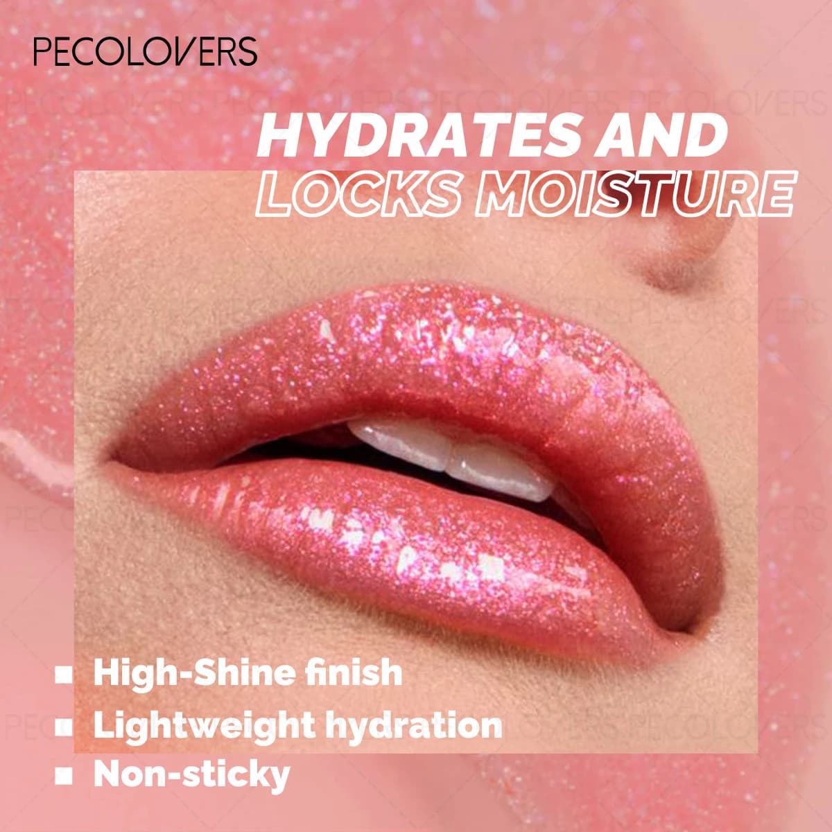 1PC Roll-on Lip Gloss, Lip Gloss with Fine Shimmer, Tinted Lip Balm, Long-lasting Moisturizing Lips, Non-sticky, Lip Cosmetics