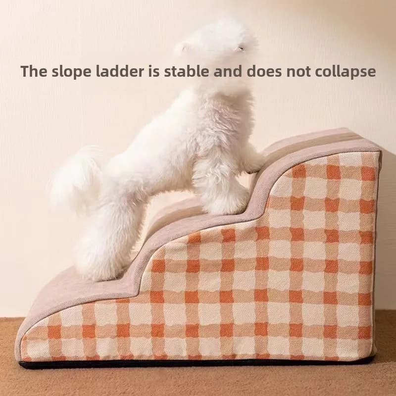 Pet Ramp for Dogs and Cats with Washable Steps