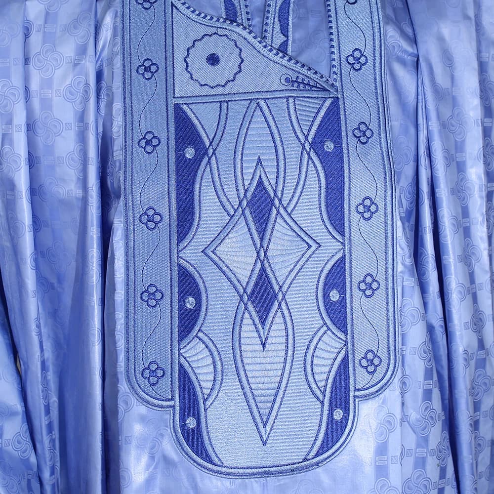 Men's African Agbada Formal Outfit Set
