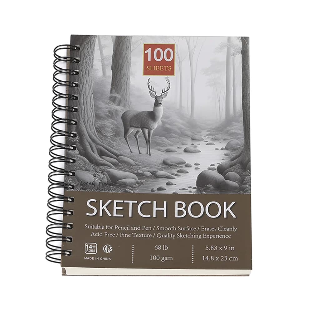 100-Sheet Acid-Free Sketchbook Pad