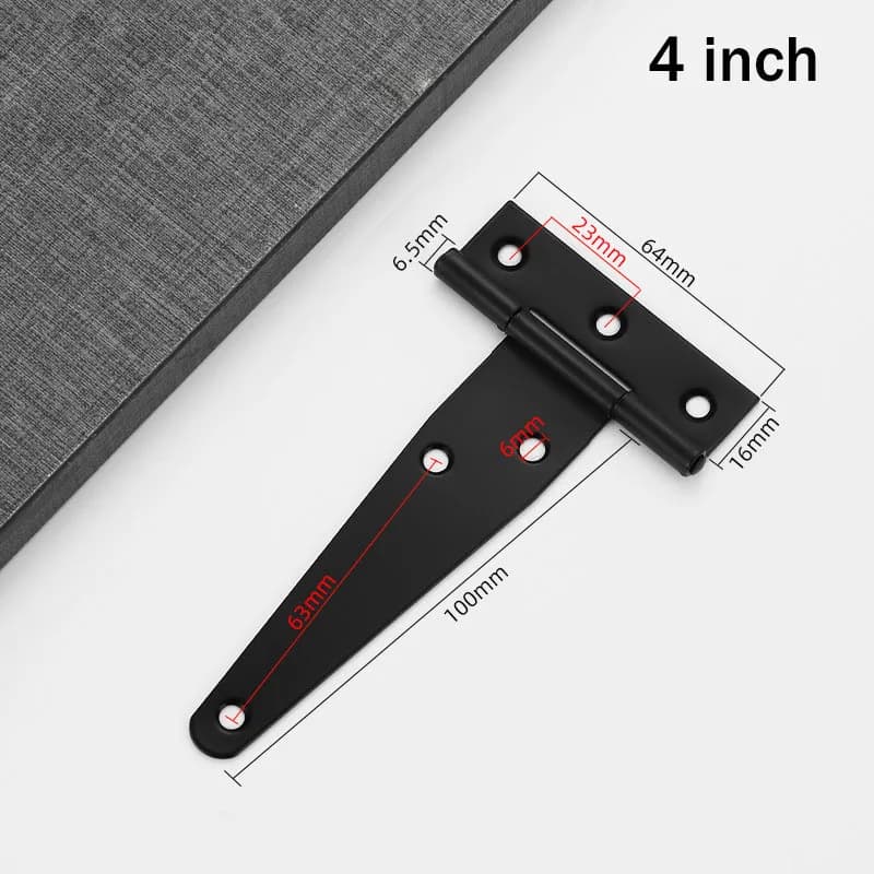 Heavy Duty T-Strap Gate Hinges