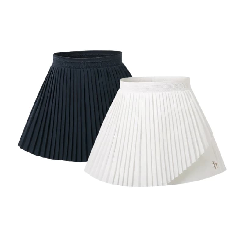 Girls Pleated Athletic Skirt with Built-In Shorts