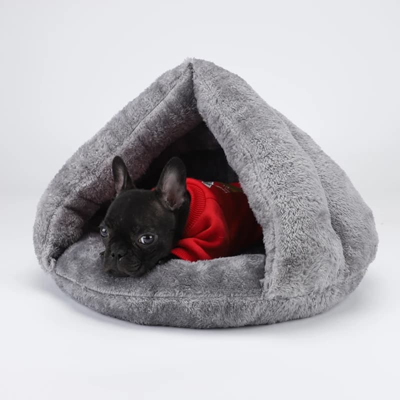 Small Plush Dog Bed