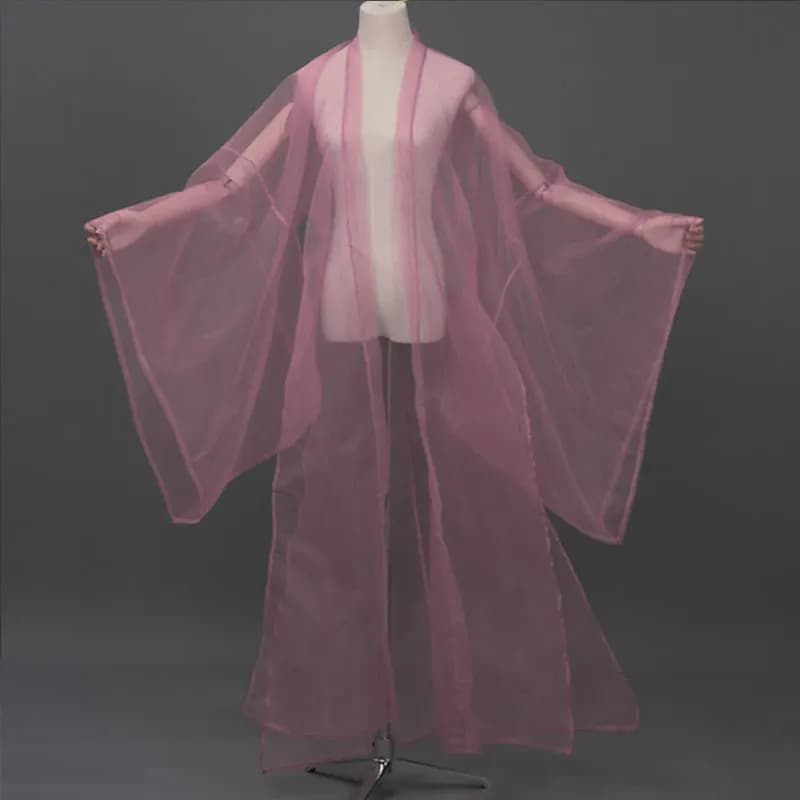 Women's Chiffon Hanfu Cloak Overcoat