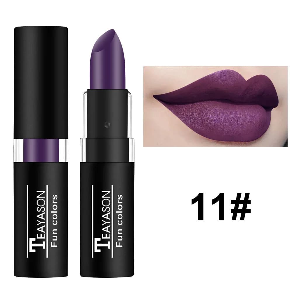 12 Color Waterproof Matte Lipstick Palette
