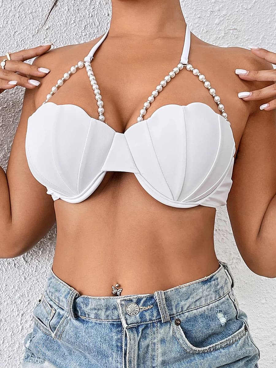 Women's Halter Neck Bikini Top