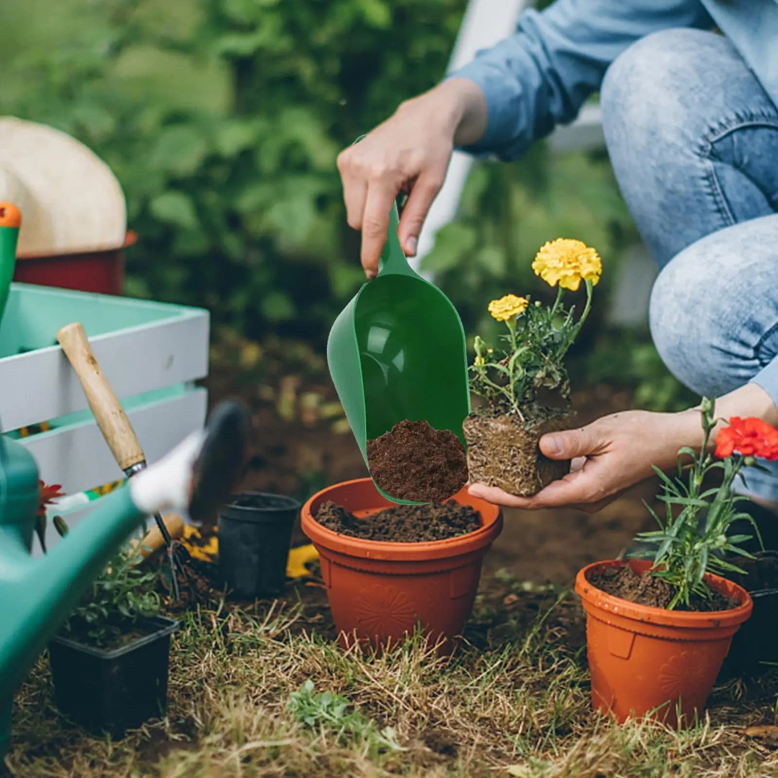 Multi-Use Garden Shovel Hand Scoop