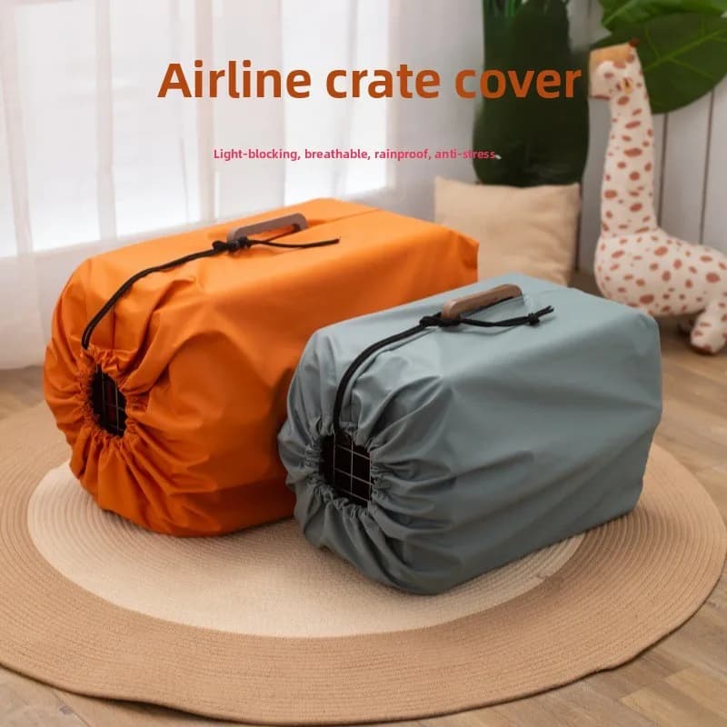 Pet Carrier Travel Cover - Windproof and Sunproof