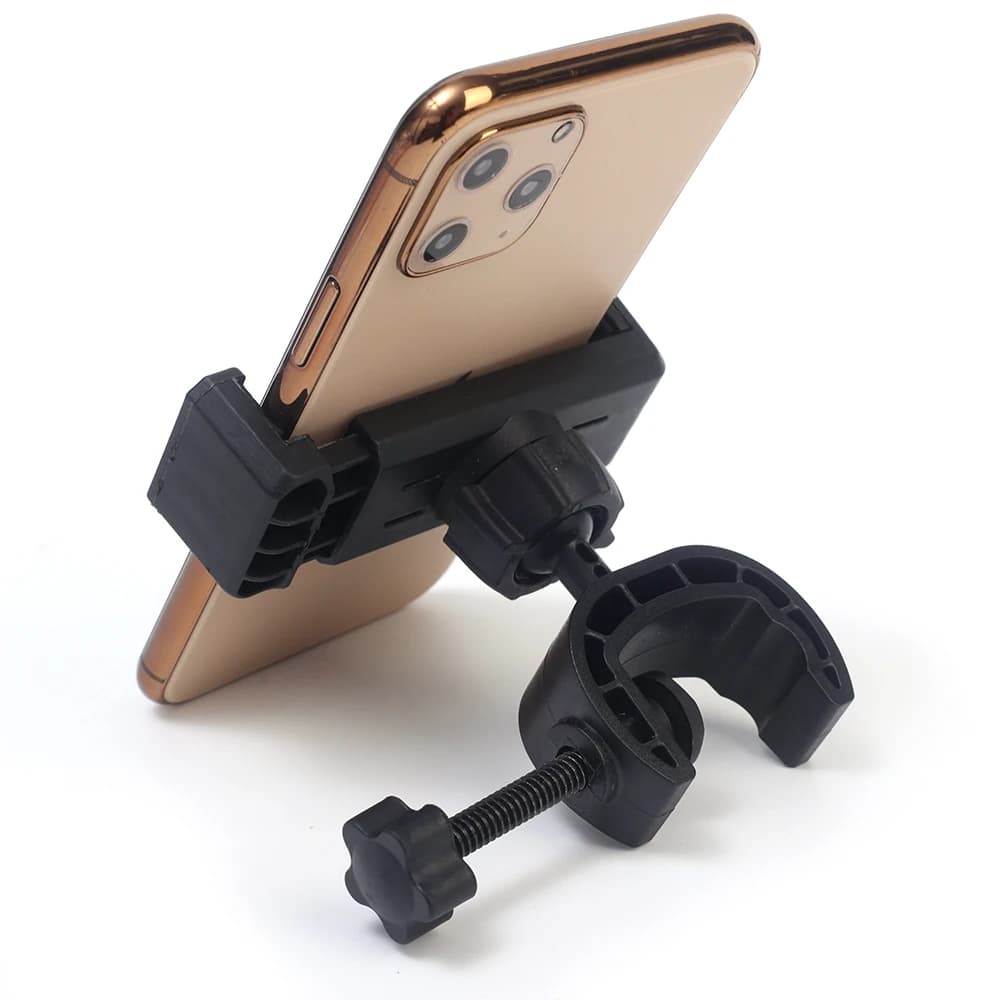 Tripod Phone Bracket Universal Clip-on CellPhone Holder Webcast Fixed Clip Accessories for iPhone Samsung Xiaomi