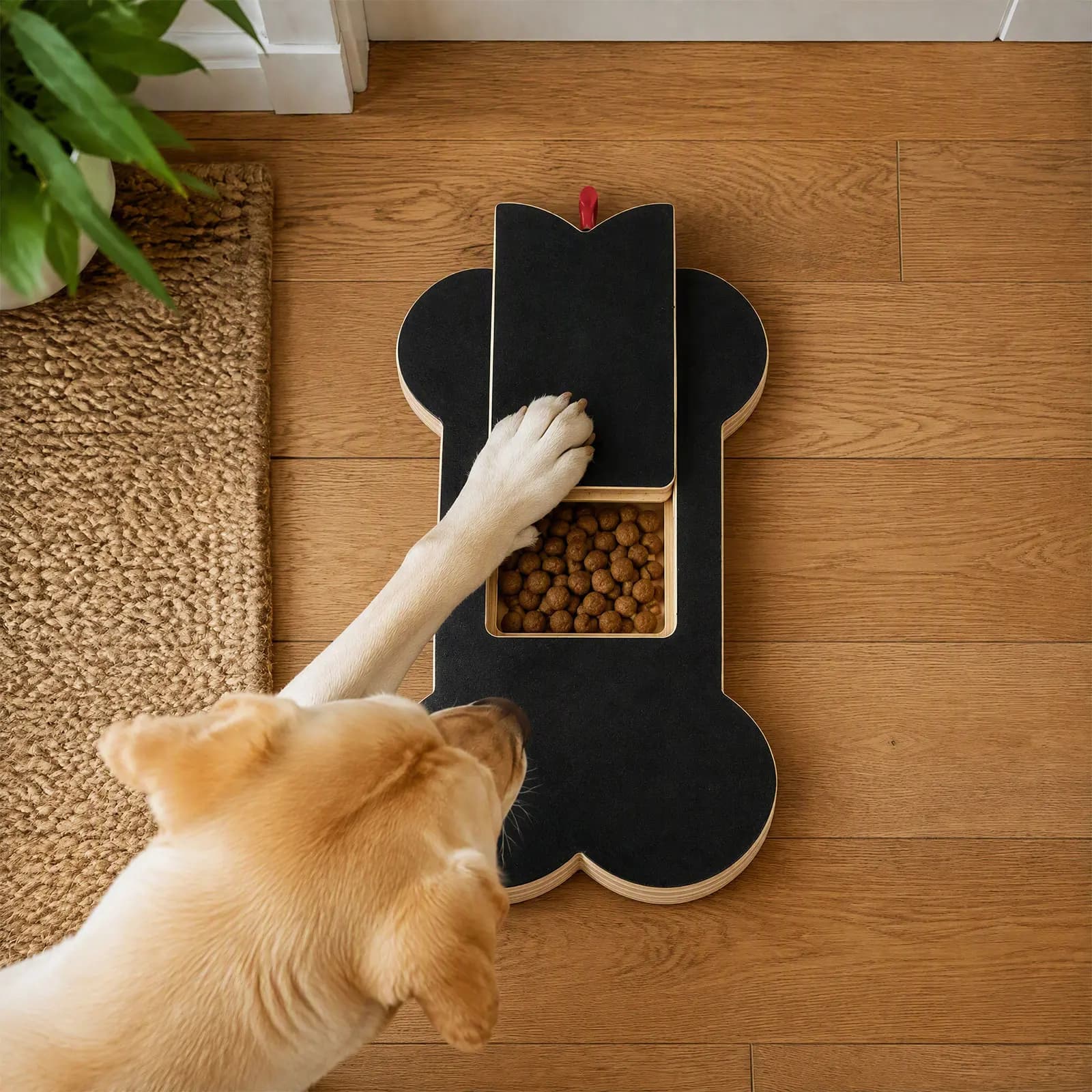 Dog Nail File Pad with Treat Holder