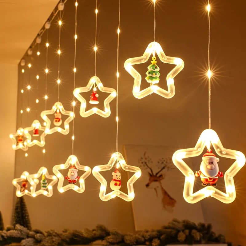 Christmas LED Strip Lights with Remote Control