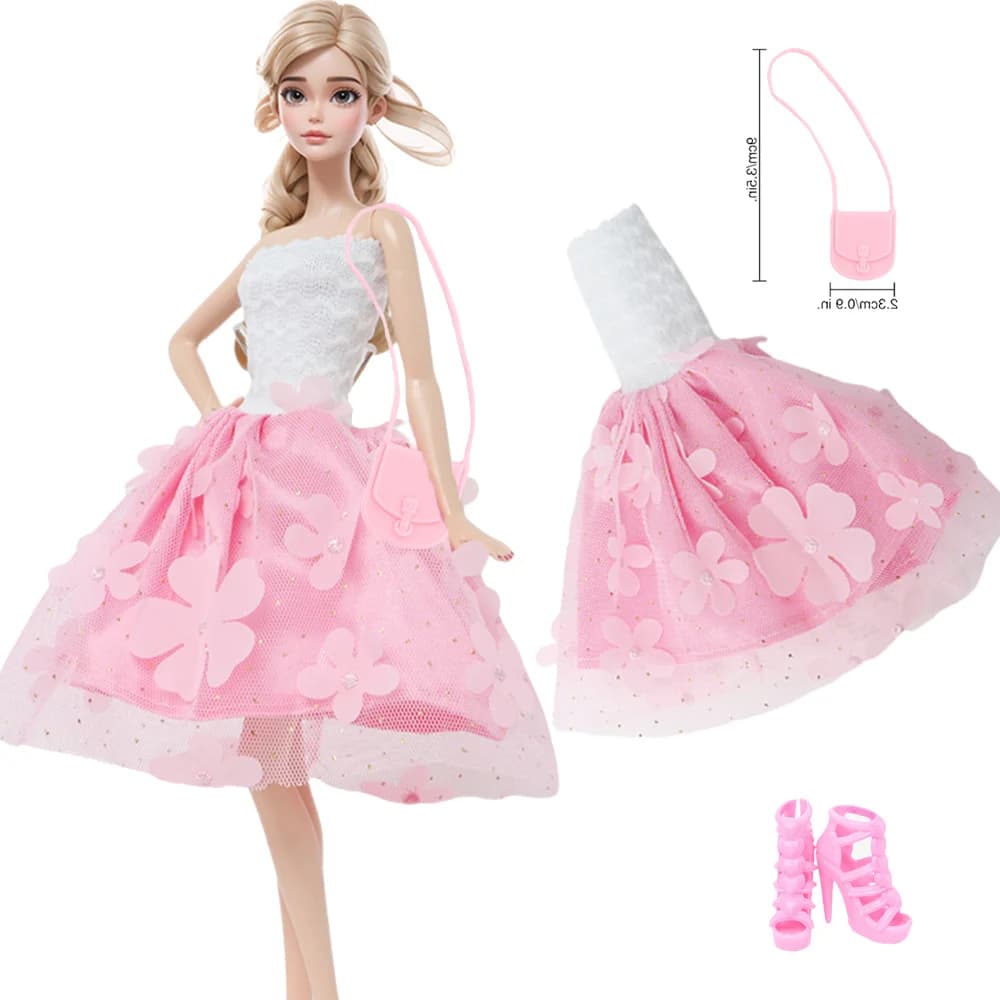 Doll Dress Outfit With Accessories