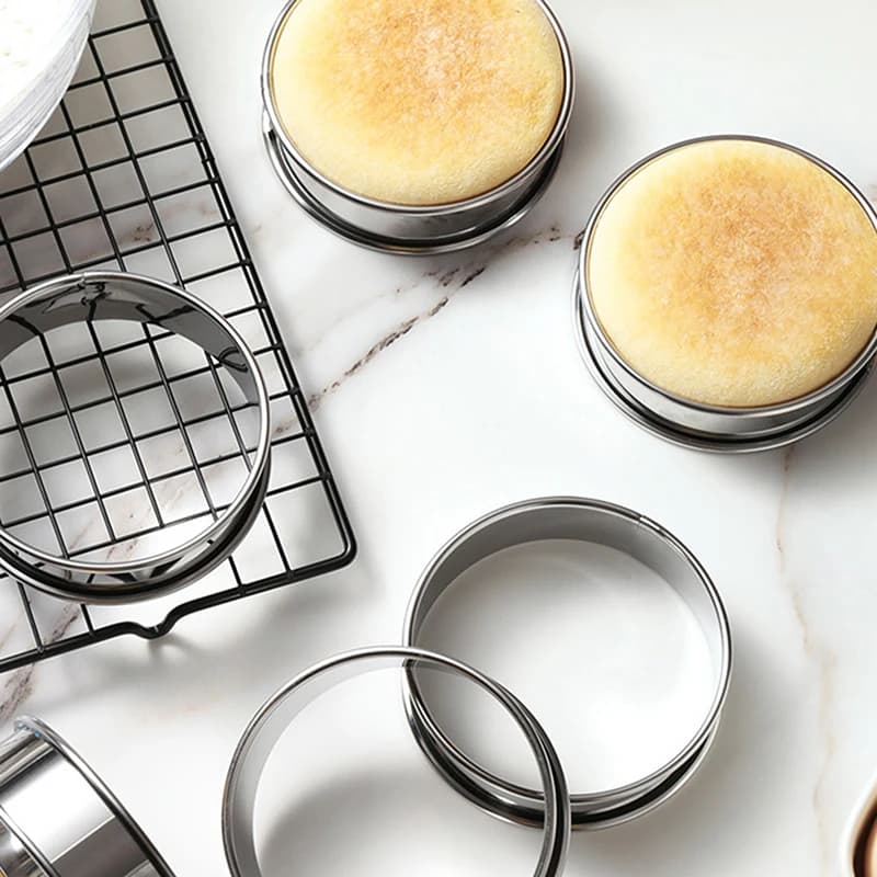 Stainless Steel Muffin Ring Molds