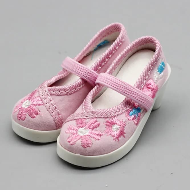 BJD Doll Shoes 1/3 Scale Low Heel