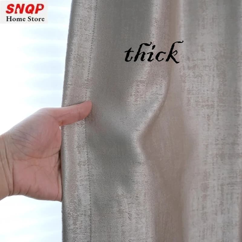 Modern Blackout Jacquard Curtains