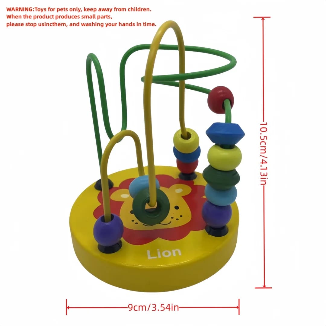 Bird Foraging Training Rings Puzzle Toy